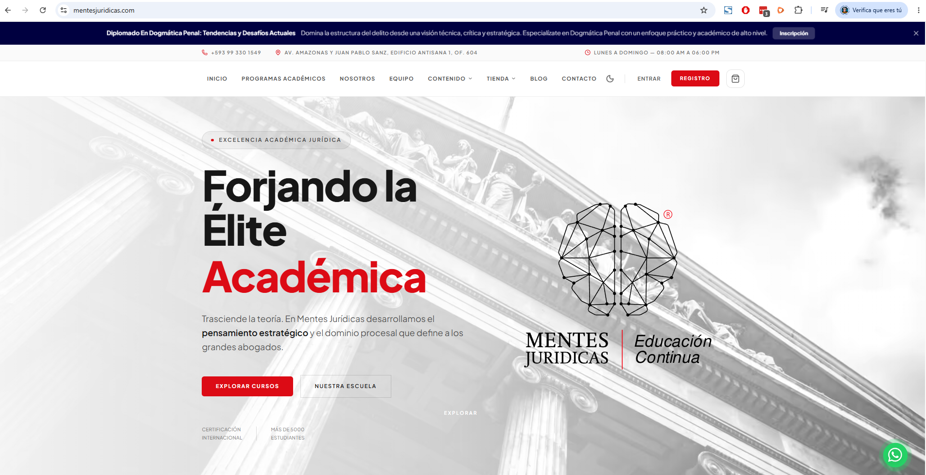 Mentes Jurídicas - vista 1
